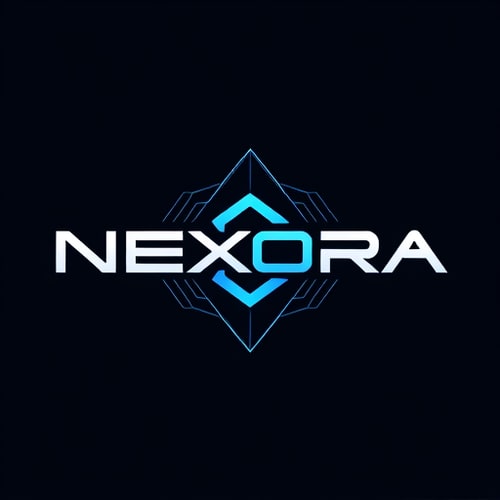 AI Design for Nexora – futuristic, clean, tech feel