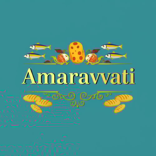 AI Design for why only 2fishes are shown and one bread , there must  be 5 fishes and 2 breads