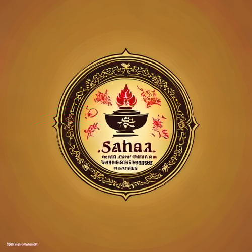 AI Design for make a logo for "Saha Chinese and Tandoori Centre"