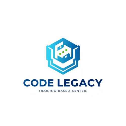 AI Design for code legacy logo it is a training based center it and data science related 