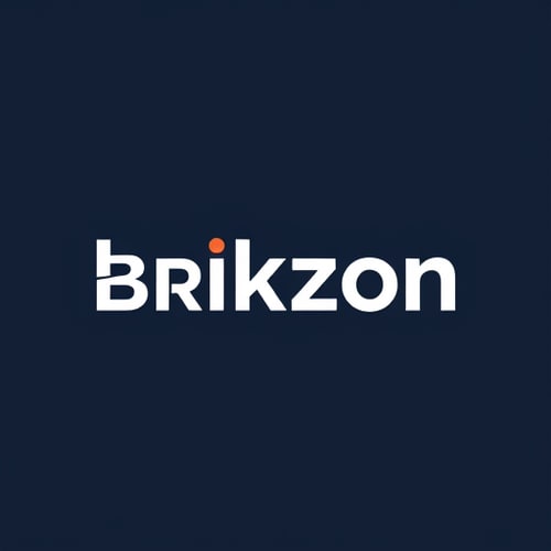 AI Design for Brikzon logo for business professional
