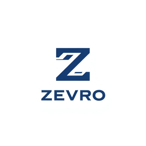 AI Design for zevro white bg with logo