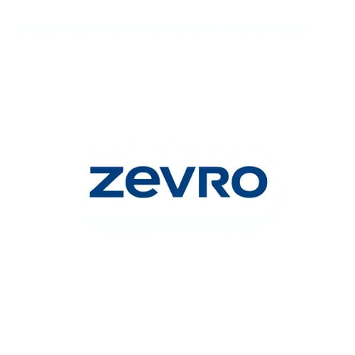 AI Design for zevro white bg with logo not alphbetic logo