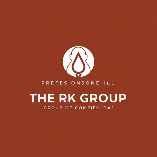 AI Design for Create A Logo Name "THE RK GROUP" Group Of Compnies Buisness Idea