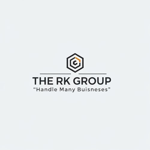 AI Design for Create A Logo For Group Of Compnies "THE RK GROUP" Handle Many Buisnesses