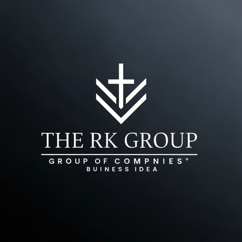 AI Design for Create A Logo Name "THE RK GROUP" Group Of Compnies Buisness Idea