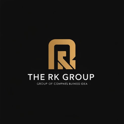 AI Design for Create A Logo Name "THE RK GROUP" Group Of Compnies Buisness Idea