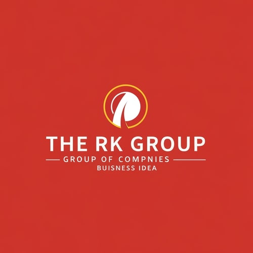 AI Design for Create A Logo Name "THE RK GROUP" Group Of Compnies Buisness Idea