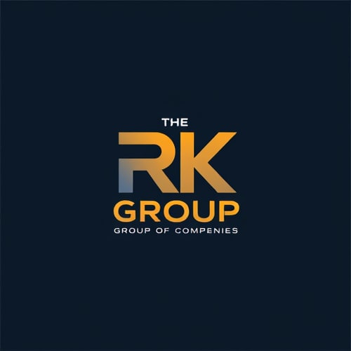 AI Design for Create A Attractive Logo With Name "THE RK GROUP" "GROUP OF COMPNIES" Buisness Theme