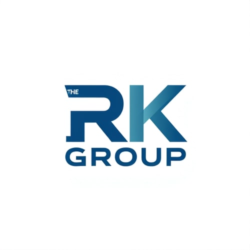 AI Design for Create A Attractive Logo With Name "THE RK GROUP" "GROUP OF COMPNIES" Buisness Theme