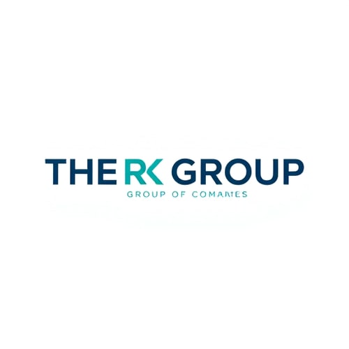 AI Design for Create A Attractive Logo With Name "THE RK GROUP" "GROUP OF COMPNIES" Buisness Theme
