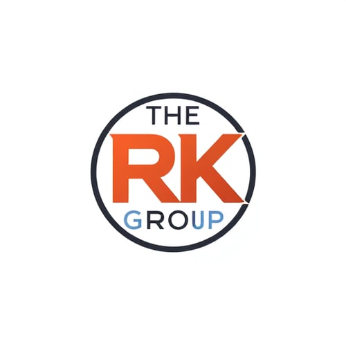 AI Design for Create A Logo For Group Of Compnies "THE RK GROUP" is Provide Many Buisnesses