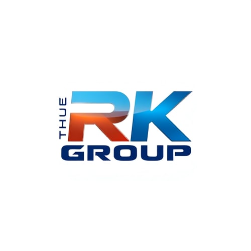 AI Design for Create A Attractive 3D Logo With Name "THE RK GROUP" "GROUP OF COMPNIES" Buisness Company