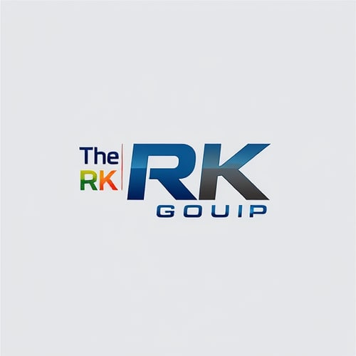 AI Design for Create A Attractive 3D Logo With Name "THE RK GROUP" "GROUP OF COMPNIES" Buisness Growing Theme