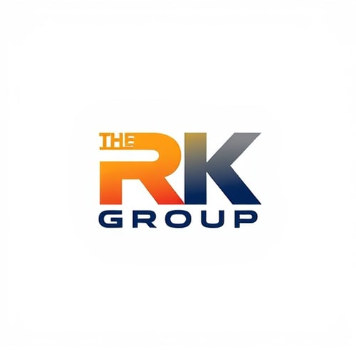 AI Design for Create A Attractive 3D Logo With Name "THE RK GROUP" "GROUP OF COMPNIES" Buisness Company
