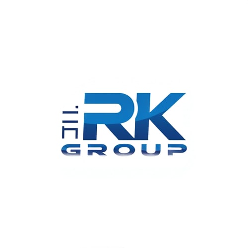 AI Design for Create A Attractive 3D Logo With Name "THE RK GROUP" "GROUP OF COMPNIES" Buisness Company