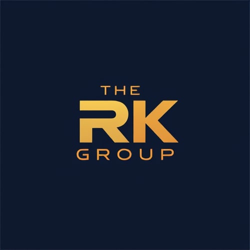 AI Design for Create A Attractive Logo With Name "THE RK GROUP" "GROUP OF COMPNIES" Buisness Theme