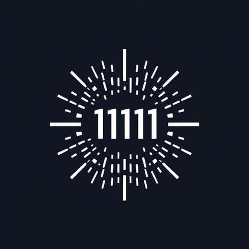 AI Design for binary decoder illustration icon