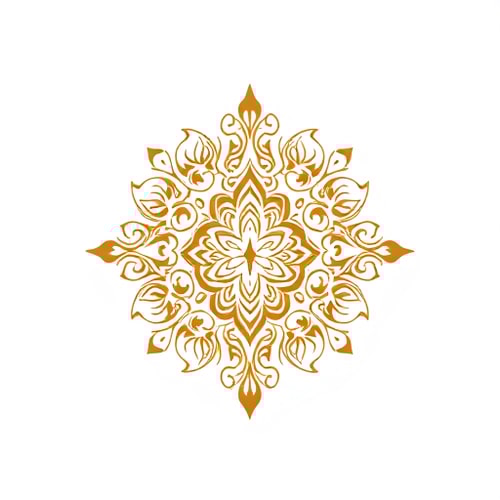 AI Design for mehndi png