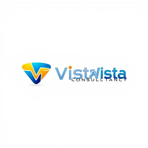 AI Design for Vista Visa Consultancy Logo generate