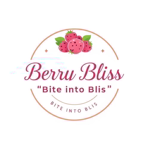 AI Design for mujhe tagline yeh chahiyeh 'Bite into Blis'