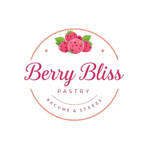 AI Design for Berry Bliss Pastry
