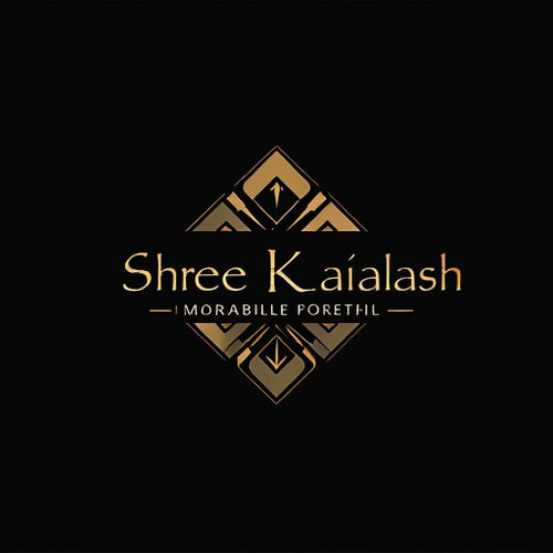 AI Design for i have a shop of tile marble granite and sinkware name of my shop is shree kailash marble now i want you to make a logo for it as a name of sk add tiles granite marble sinkware in the logo 
