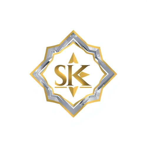 AI Design for i have a shop of tile marble granite and sinkware name of my shop is shree kailash marble now i want you to make a logo for it as a name of sk