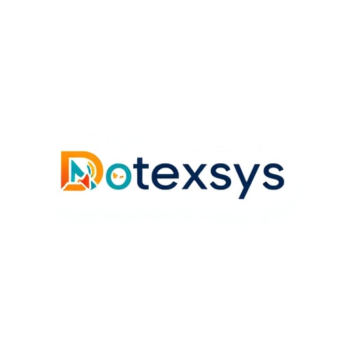 AI Design for my company name is dotexsys so create professional logo for d and dotexsys