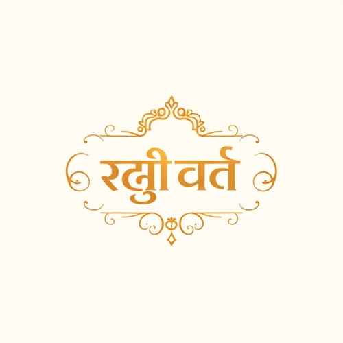 AI Design for Here’s a professional concept idea for your wedding invitation business logo: **Business Name:** સાત ફેરા **Font Style:** Elegant Gujarati calligraphy (stylish, flowing script with wedding vibes) **Font Color:** Pastel Brown (#A67B5B or similar soft earthy tone) **Background Color:** Off-White (#FAF9F6 or cream shade) ### Design Suggestions: 1. **Typography:** Use a stylish Gujarati calligraphy font with graceful curves to represent tradition and elegance. 2. **Symbol Integration:** You can add subtle wedding-themed elements like: * A tying knot below the text. * A mandap (wedding canopy) outline above the name. * Circular decorative flourishes to symbolize the “pheras” (seven rounds). 3. **Layout:** * Center-align the text. * Keep lots of breathing space around it for a minimal, premium look. 4. **Style:** Simple yet royal, with a blend of modern minimalism and traditional Gujarati essence. Would you like me to create a **ready-to-use logo image** in this style (pastel brown font on off-white background) so you can directly use it for branding? 