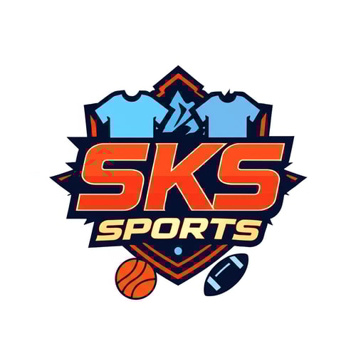 AI Design for Thats ok but can you add there some sports items like ball, players tshirt