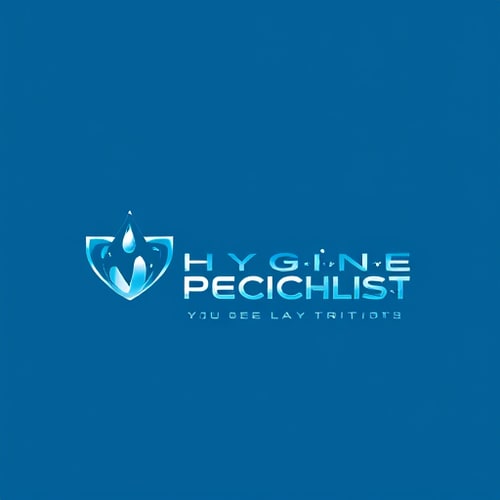 AI Design for Design a clean, modern, and professional logo for a company named 'Hygiene Specialist'. The theme is cleanliness, sanitation, and trust. Incorporate visual elements such as water droplets, sparkles, shields, or clean surfaces to represent hygiene. Use a color palette that includes shades of blue, white, and green to symbolize cleanliness and freshness. The font should be sleek and modern, easy to read. Include the tagline: 'Ensuring Cleanliness, Enhancing Confidence' in smaller, elegant text. The overall design should look corporate, trustworthy, and fresh — suitable for branding on uniforms, cleaning products, and vehicles.