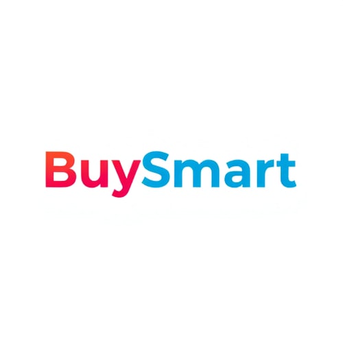 AI Design for I want to generate a log for my ecommerce website that name BuySmart and also use ecommerce logo 