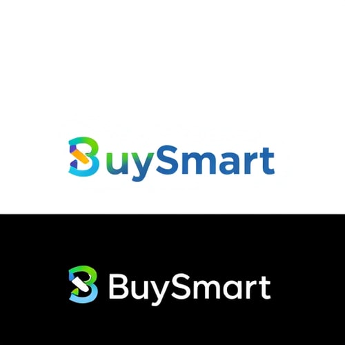 AI Design for I want to generate a log for my ecommerce website that name BuySmart and also use ecommerce logo 