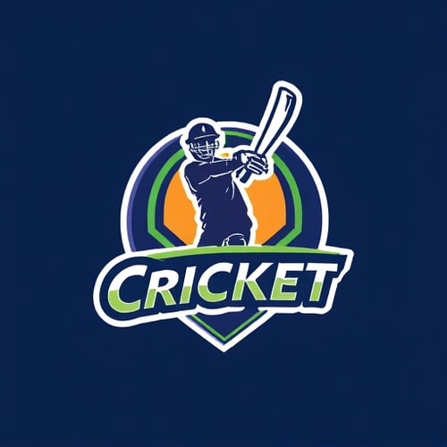 AI Design for i need one wonderfull logo for cricket.