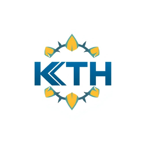 AI Design for Create a Premium logo of KTH