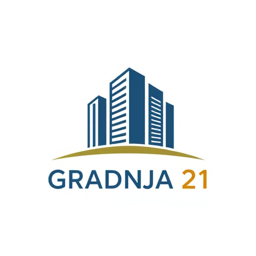 AI Design for i need logo that has initial SD and name of companz is SD Gradnja 21 that is building companz that sels BUILDINGs and apartments