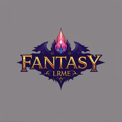 AI Design for generate me a fantasy theme logo design only and no names or words