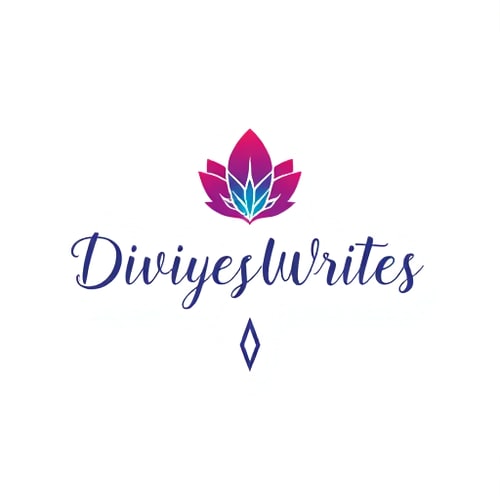 AI Design for Divyeshwrites logo for blogging profile and make professional