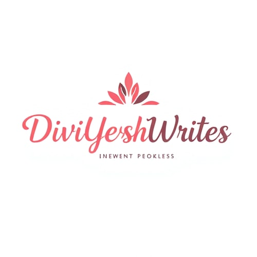AI Design for Divyeshwrites logo for blogging profile