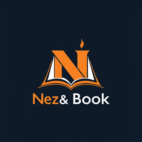 AI Design for i need a logo letter N and Book