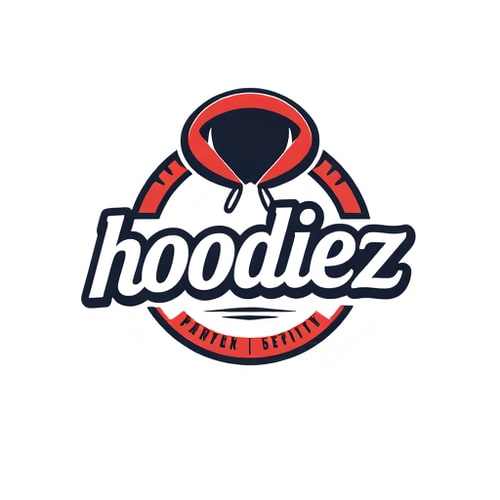 AI Design for Create a logo for my Hoodie brand named 'hoodiez' , it should have a retro type design, also it should show confidence and boldness. Keep it simple and branded type.