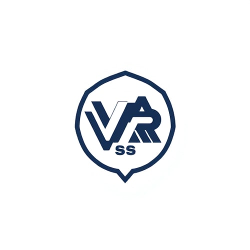 AI Design for A logo for instagram page profile picture which has VA RR SS in it 