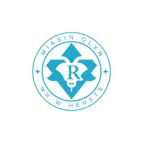 AI Design for Make a logo for a medico instagram page with initials VA RR SS