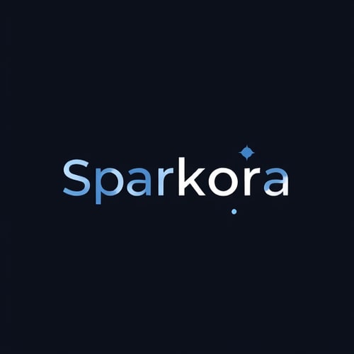 AI Design for Sparkora– “Spark” (ignition, energy) + “ora” (elegant, futuristic tone).