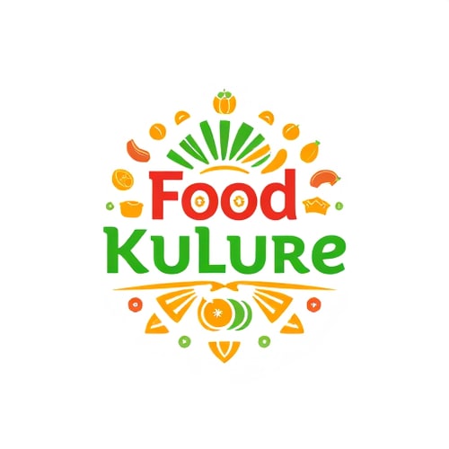 AI Design for Brand name Food Kulture logo and cultures that show different culture and food different states of India want modern yet traditional vibe with some indian elements