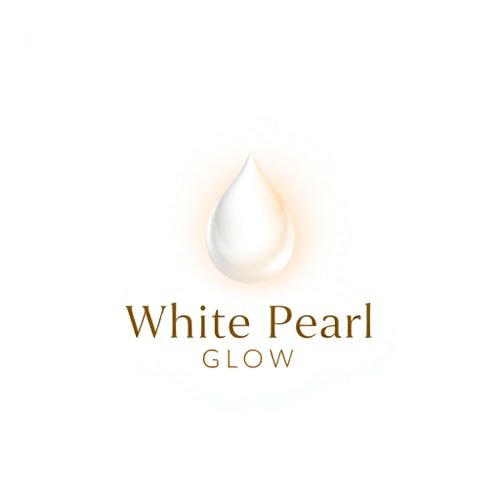 AI Design for Create a simple and creative logo for a beauty and skincare brand named White Pearl Glow. The logo should feature a clean, modern pearl symbol with a soft glowing aura around it, kept minimal without extra details. Use smooth curves and subtle gradients to give a premium and elegant feel. The typography should be sleek and modern, with ‘White Pearl Glow’ written in a clear, minimal font. Use a soft color palette of white, pearl tones, and a hint of gold or silver for elegance. Background plain white.