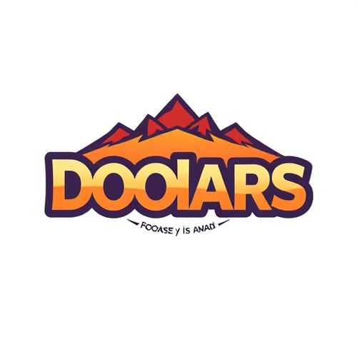 AI Design for DOOARS Text Logo attached with Chowmeain Clip Art