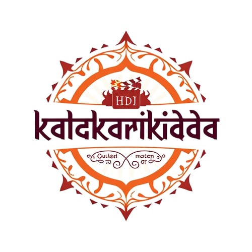 AI Design for I want to create a logo for my instagram channel name kalakarikidda a platform for actors and story tellers in hindi mix font . add a theatrical touch