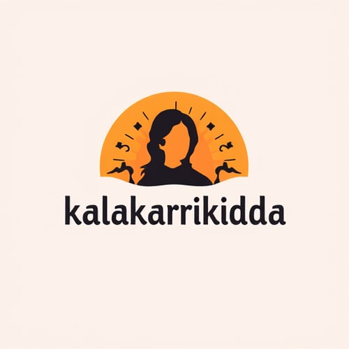 AI Design for I want to create a logo for my instagram channel name kalakarikidda a platform for actors and story tellers